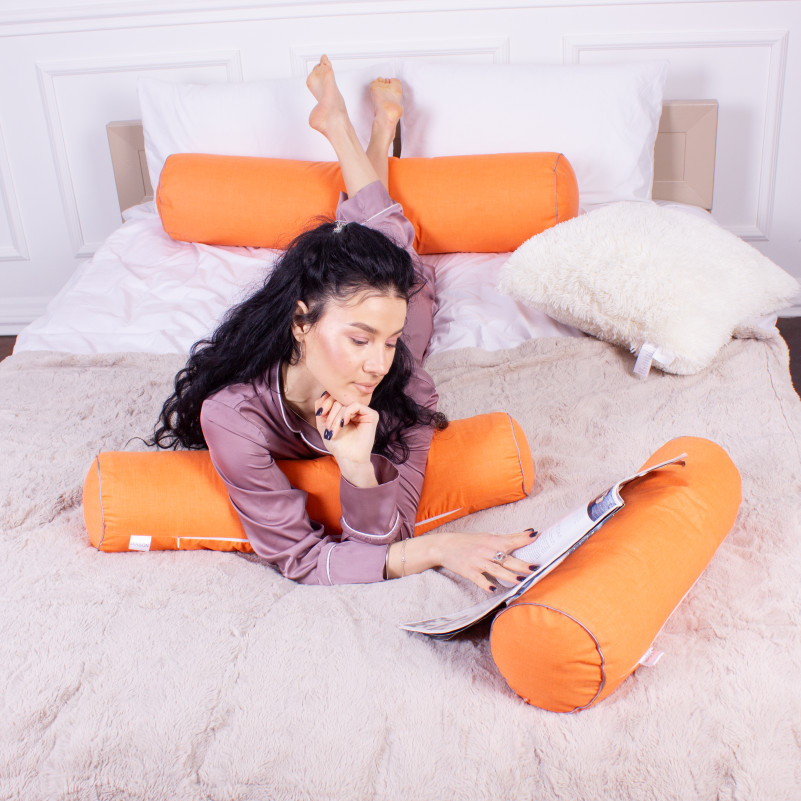 Подушка-валик №8387 Naturale Line 16-1364 Palermo BamBoo - 7