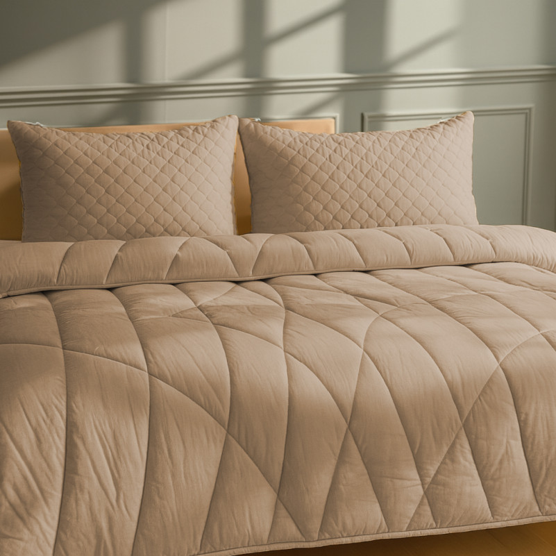Ковдра антиалергенна №836-1 "Carmela" Eco-Soft 100% бавовна демі Фото - 6