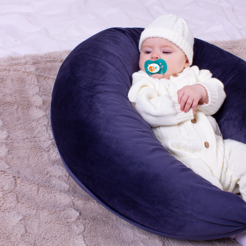 Для беременных и кормления №8668 Velvet Line 28-0006 Navy blue Полистирол - 13