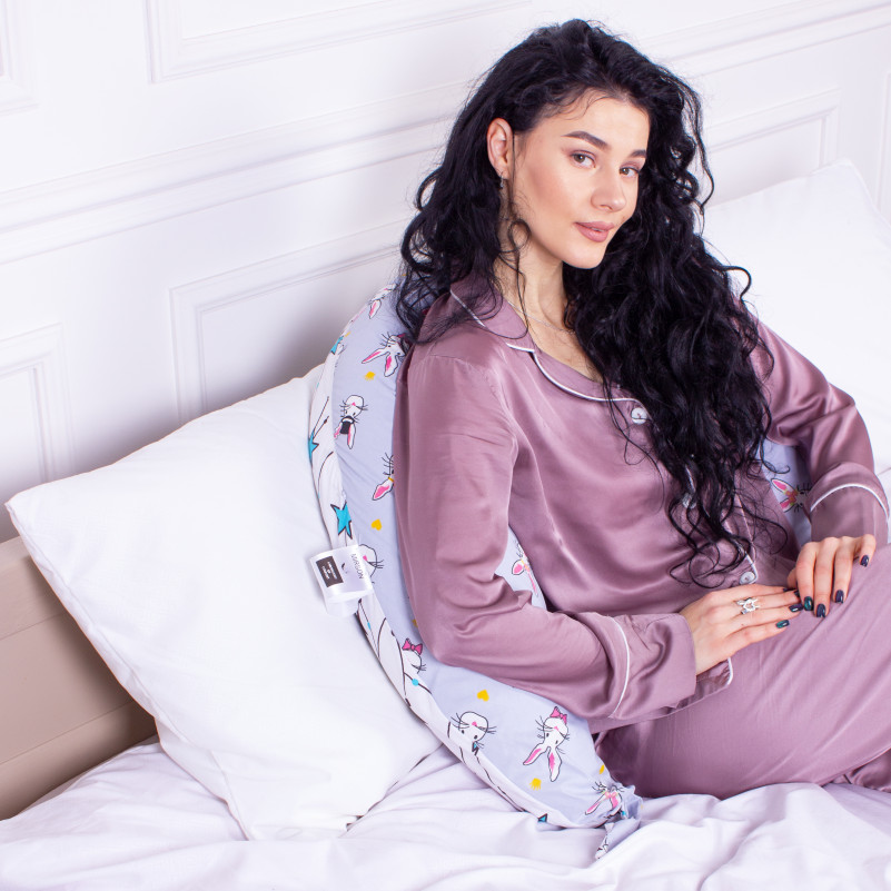 Для беременных и кормления №8603 Print Line 17-0527 Bunnies 50% Memory - 8