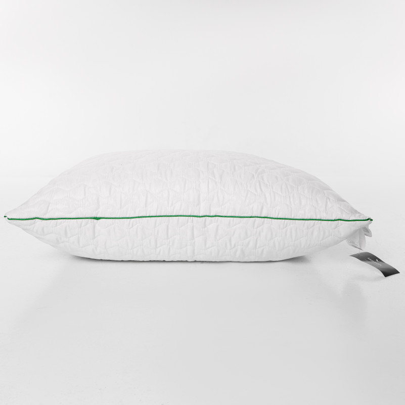 Подушка бавовняна Eco Line Aloe Vera №1286-5 бавовна мікросатин (середня) Фото - 6