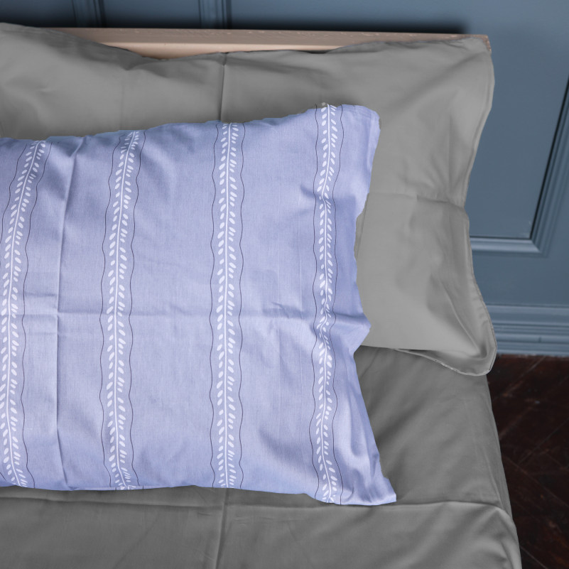 Комплект постельного белья Сатин JUNIOR 22-1378 Silver Vine - 4