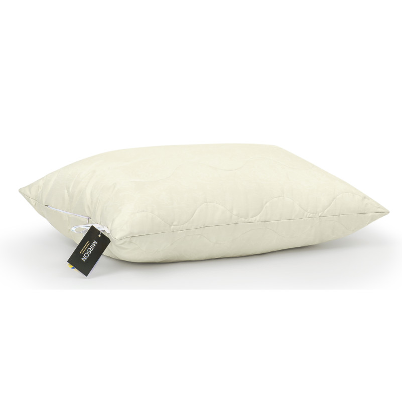 Набір антиалергенних подушок Eco Light Creamy №1620 Eco-Soft мікросатин - 7