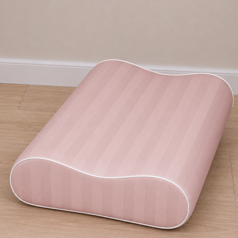 Наволочка №10017 Satin Stripe 30-0007 Pink
