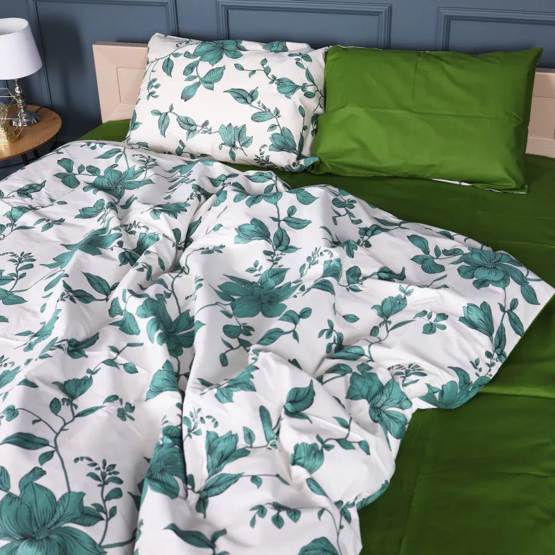 Комплект постельного белья Бязь JUNIOR 17-0719 Foliage on White