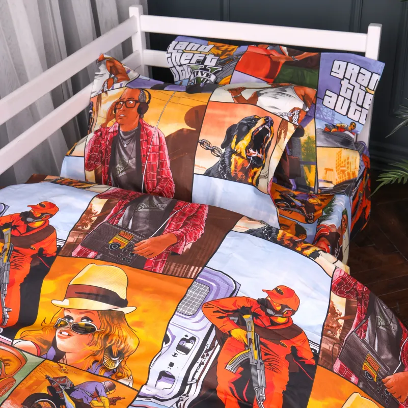 Комплект постельного белья Бязь TEENAGER 17-0898 GTA City - 1