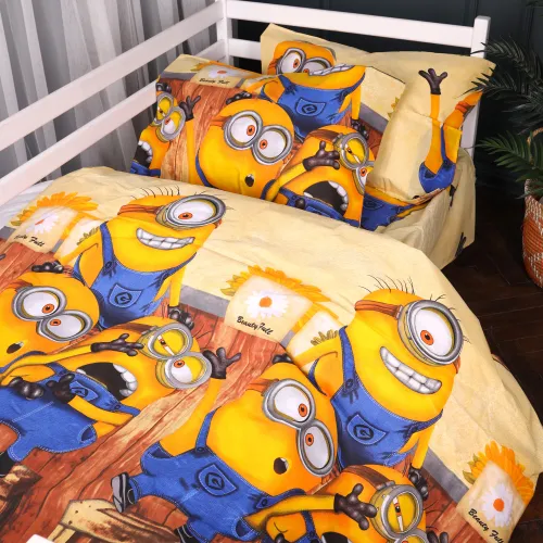 Комплект постільної білизни Ranforce Elite LITTLE KIDS 17-0899 Minions Fun - 4