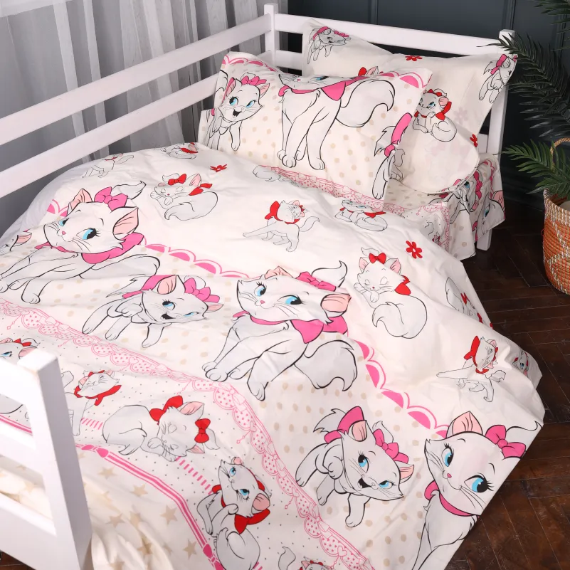 Комплект постельного белья Бязь JUNIOR 17-0904 Little Pink Kitty
