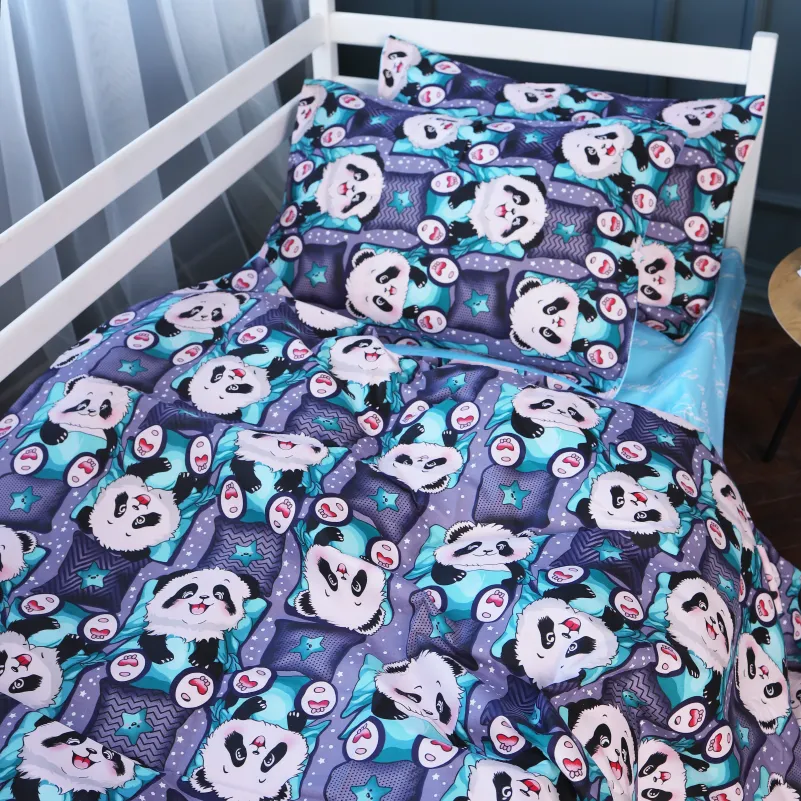 Комплект постельного белья Бязь LITTLE KIDS 17-0722 Tiny Panda - 1