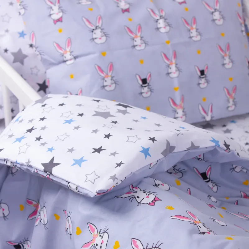 Комплект постельного белья Бязь LITTLE KIDS 17-0527 Bunnies - 6