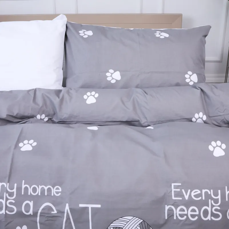 Комплект постельного белья Бязь TEENAGER 17-4737 Cat's paws - 1