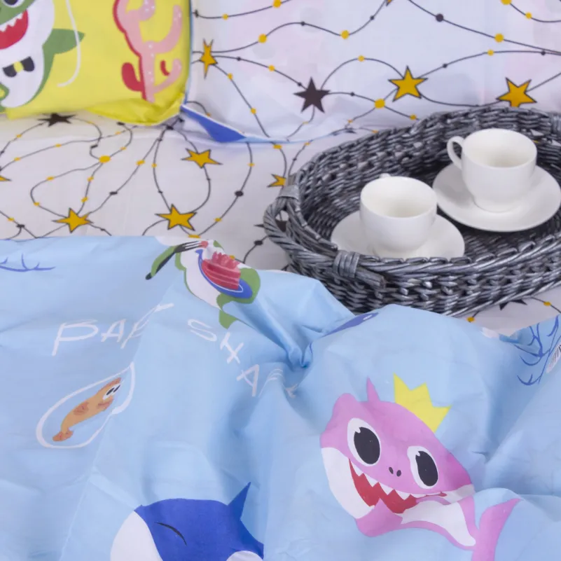 Комплект постельного белья Бязь JUNIOR 17-0522 Sharks are fun - 5