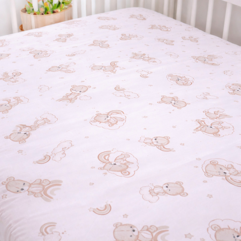 Простынь Ranforce Elite 17-0934 Gentle Bears