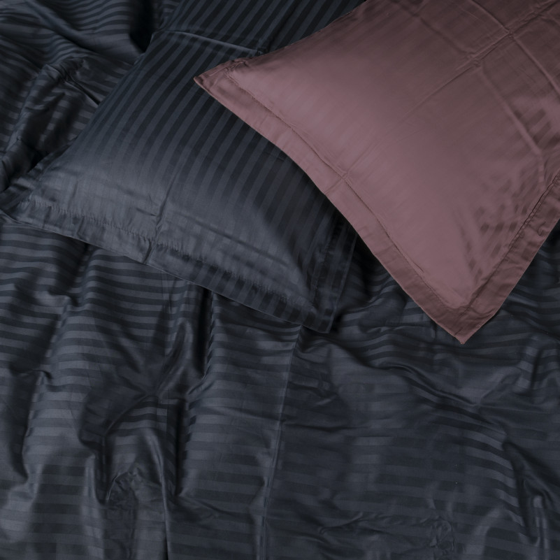 Комплект постельного белья Сатин TEENAGER Satin Stripe 30-0021 + 30-0008 Dorimel - 3