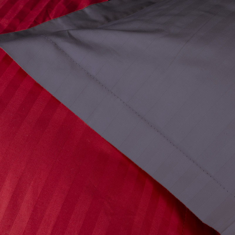 Комплект постельного белья Сатин JUNIOR Satin Stripe 30-0018 + 30-0012 Jeren - 3