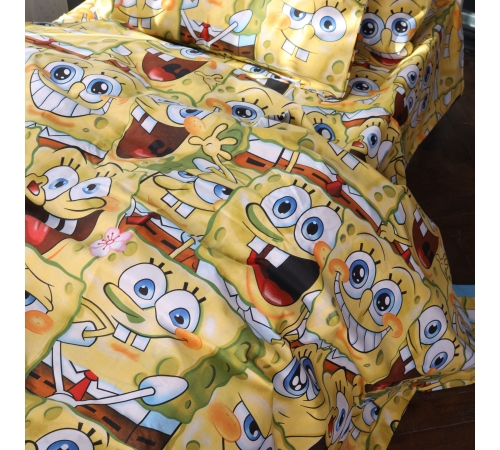 Простынь Ranforce Elite 17-0804 Funny Sponge Bob