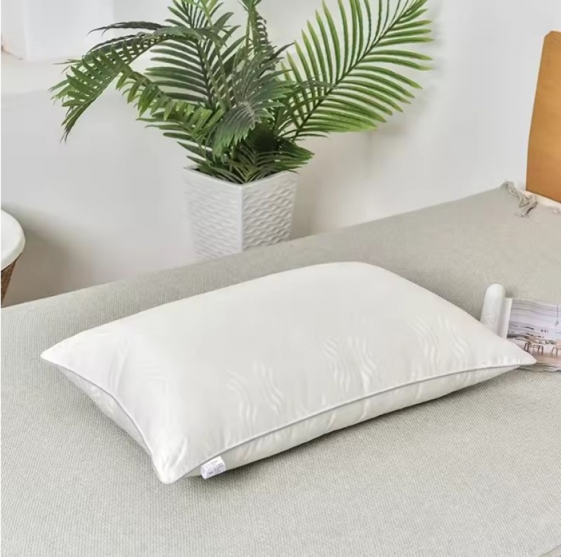 Подушка шовкова Premium silk №1502 white New