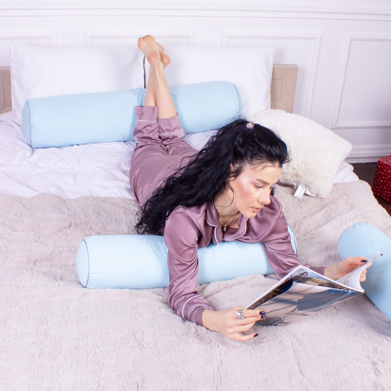 Подушка-валик №8536 Naturale Line 14-4121 Blanco 100% Memory - 7