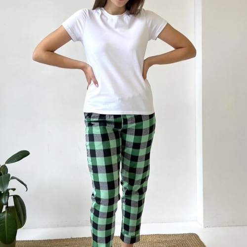 Пижама "Ines" green/black