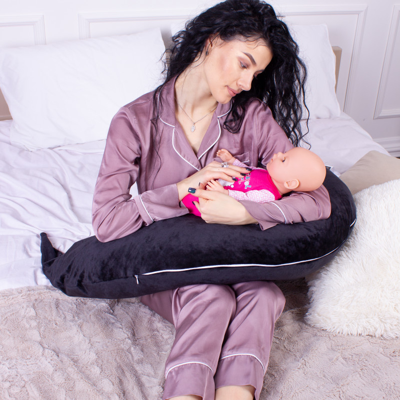 Для беременных и кормления №8669 Velvet Line 28-0007 Black Полистирол - 8