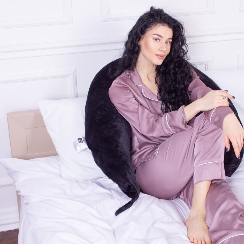 Для беременных и кормления №8669 Velvet Line 28-0007 Black Полистирол - 9