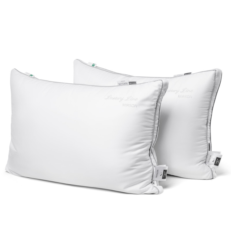 Подушка антиалергенна №568-4 "Luxury Exclusive" Eco-Soft мако-батист (м'яка)