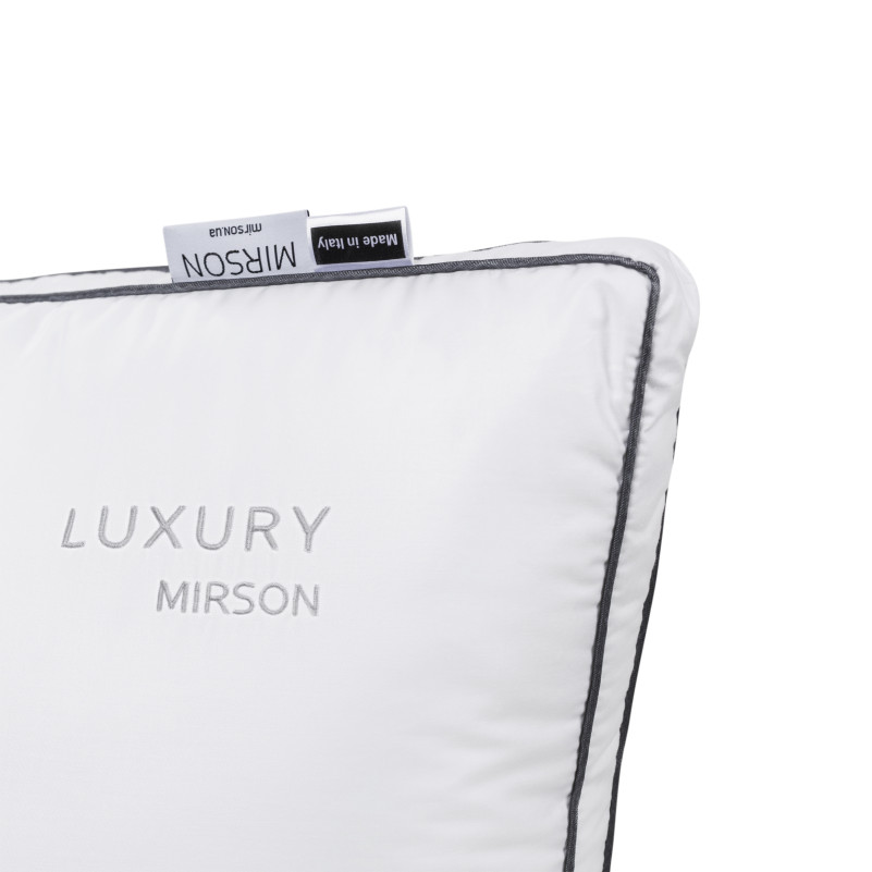 Подушка антиалергенна №568-4 "Luxury Exclusive" Eco-Soft мако-батист (м'яка) - 7