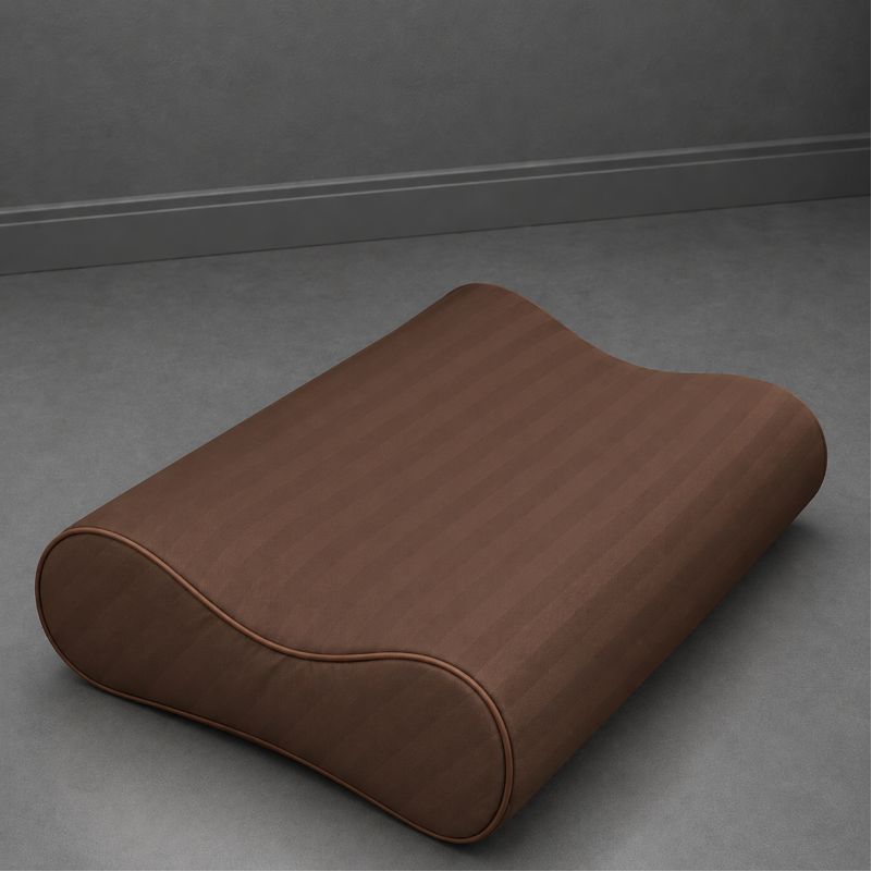 Наволочка №10016 Satin Stripe 30-0006 Dark Brown