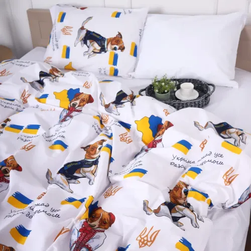 Комплект постельного белья Бязь JUNIOR 17-0595 "Пес Патрон"