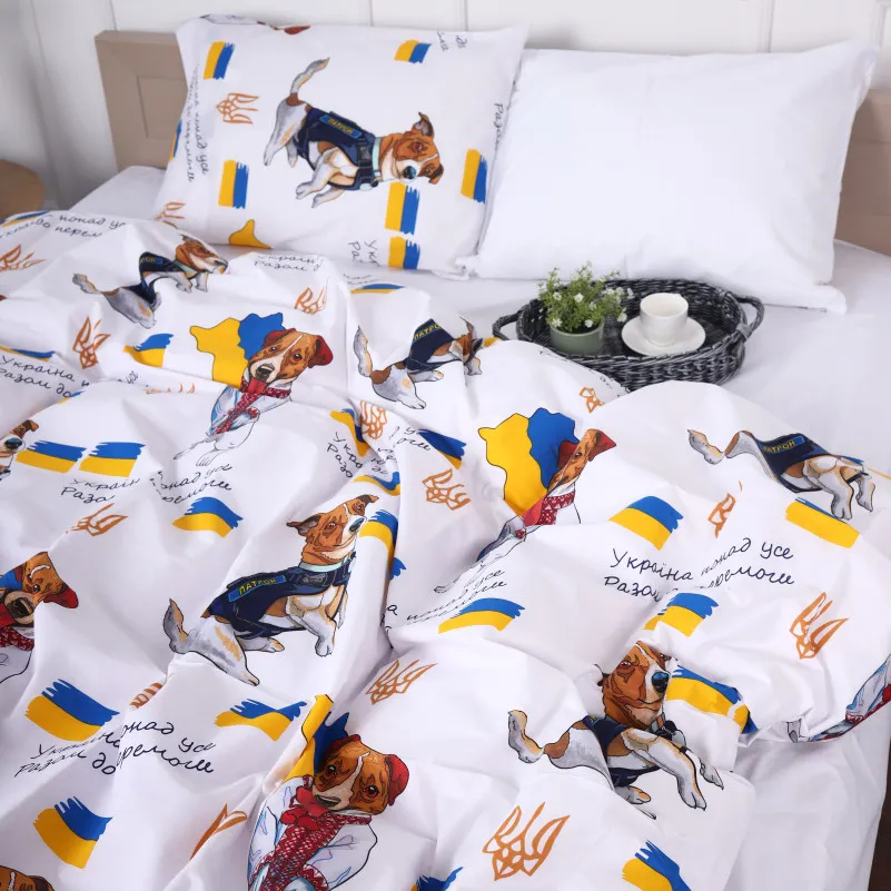 Комплект постельного белья Бязь JUNIOR 17-0595 "Пес Патрон"