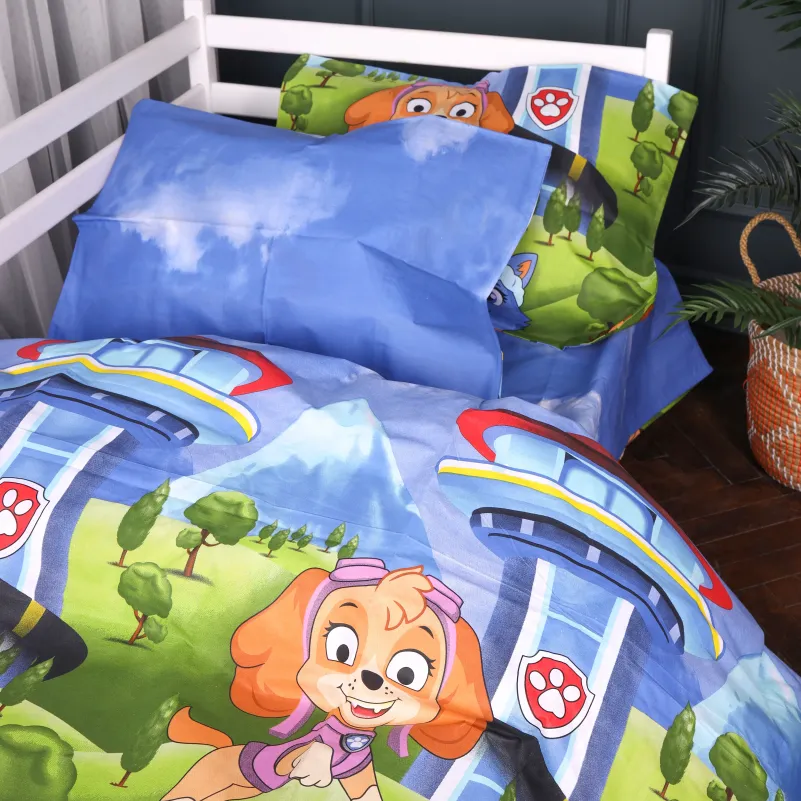 Комплект постельного белья Бязь JUNIOR 17-0885 Paw Patrol Friends - 3