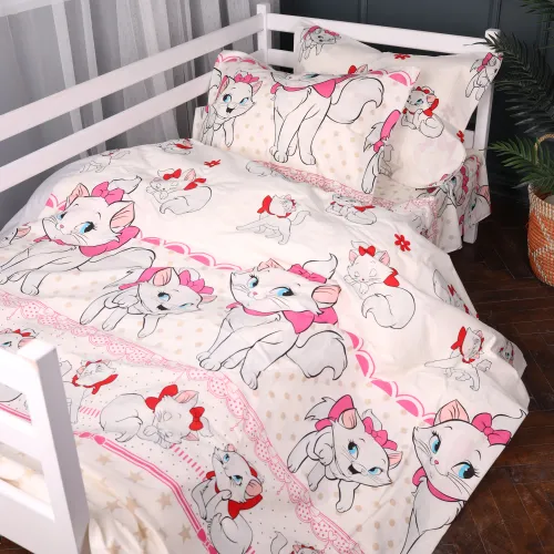 Комплект постельного белья Ranforce Elite JUNIOR 17-0904 Little Pink Kitty