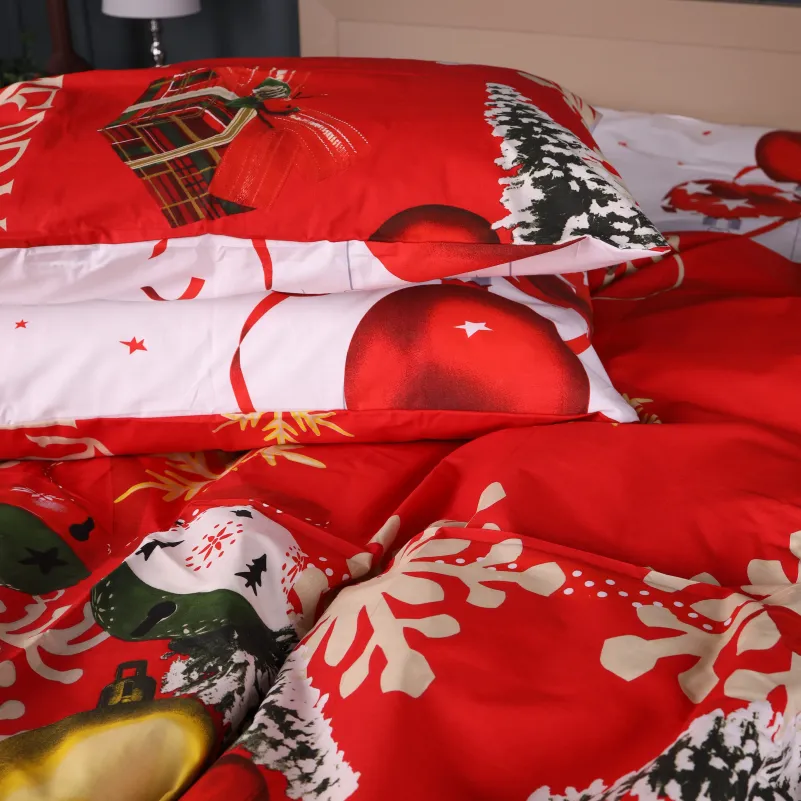 Комплект постельного белья Бязь TEENAGER 17-0878 Red Miracle - 1
