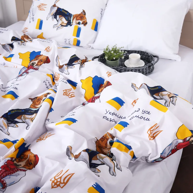 Комплект постельного белья Бязь JUNIOR 17-0595 "Пес Патрон" - 2