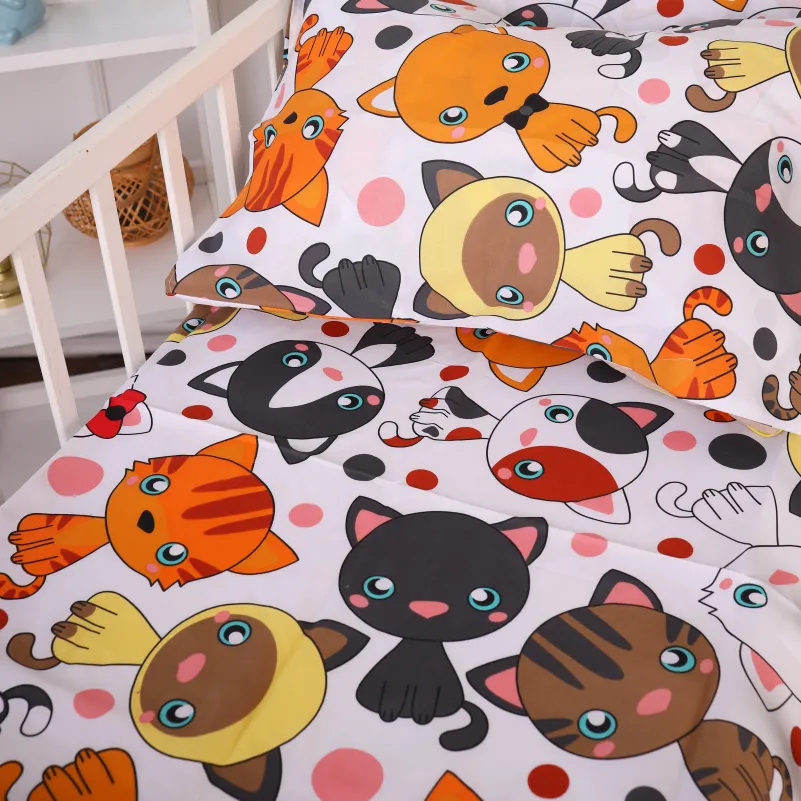 Комплект постельного белья Бязь TEENAGER 20-0035 Colored kittens - 4