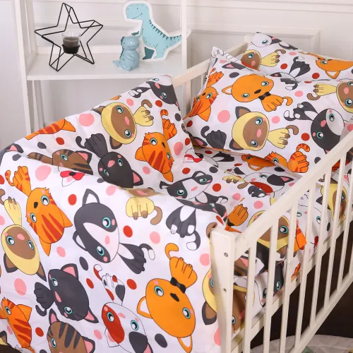 Комплект постельного белья Бязь TEENAGER 20-0035 Colored kittens