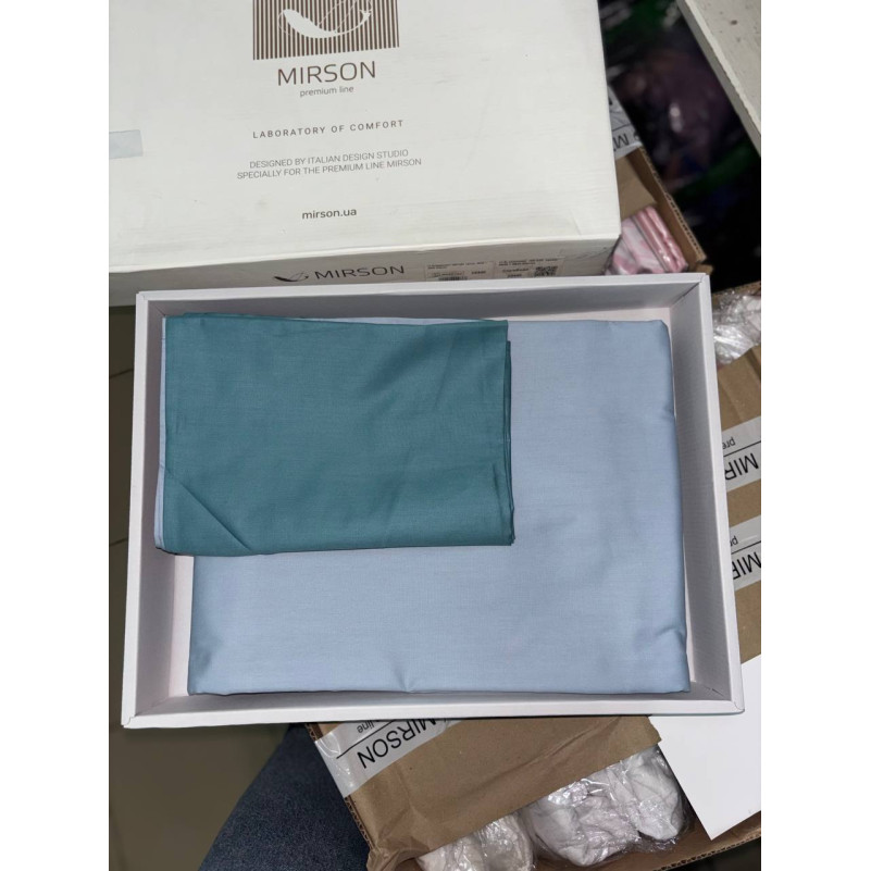 Комплект (Сатин) Євро Satin Premium 0845 + 0842 Steven УЦІНКА - 1