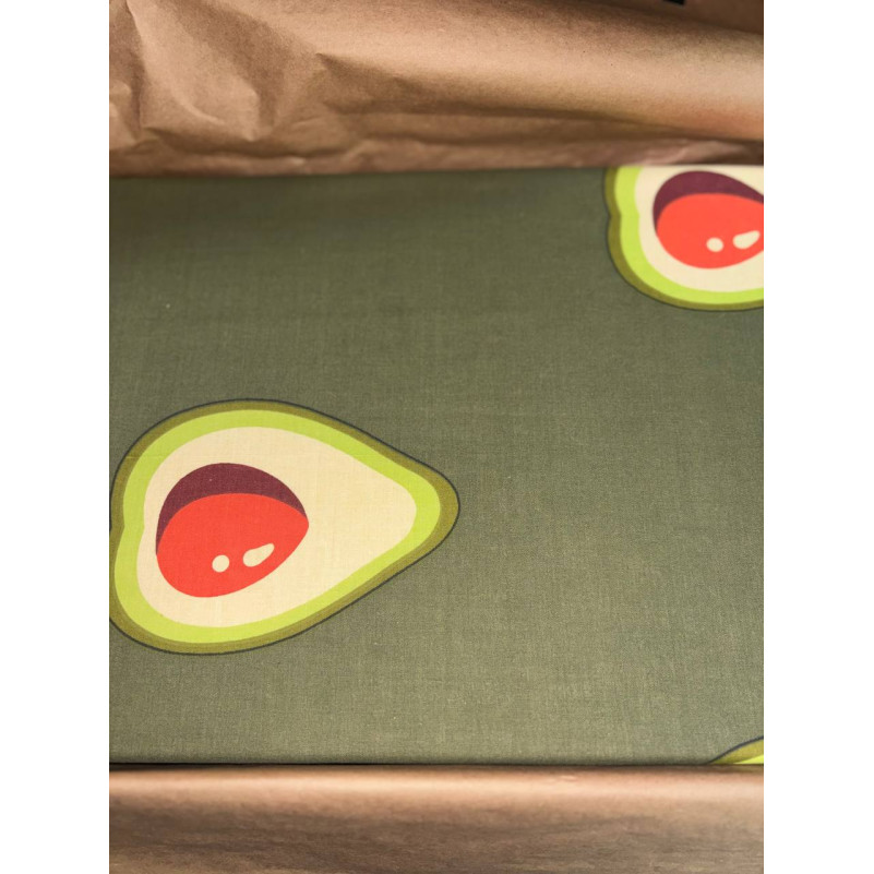 Комплект 110*140 дитячий Ranforce Elite 17-0435 Avocado УЦІНКА  - 2