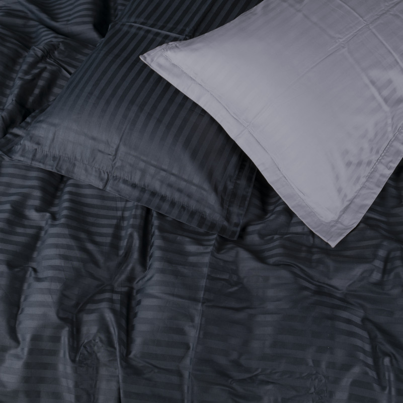 Комплект постельного белья Сатин TEENAGER Satin Stripe 30-0021 + 30-0012 Yamindi - 1