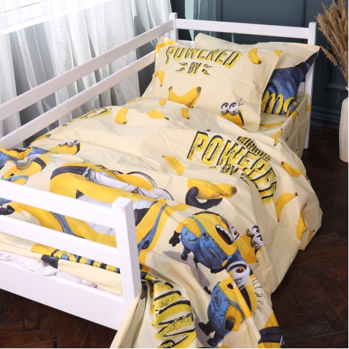 Комплект постельного белья  Ranforce Elite 17-0808 Minions and bananas