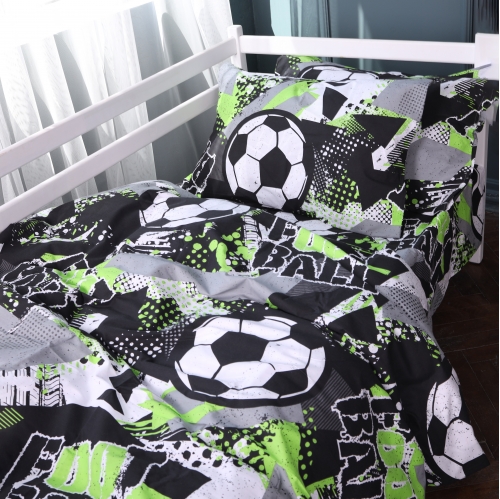 Комплект постільної білизни Бязь Kids Time 17-0837 Urban football