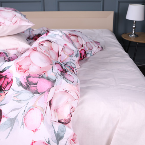 Простынь Бязь 17-0835 Peony floral