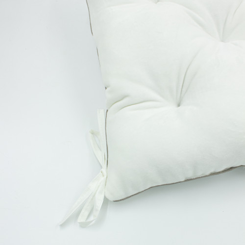 Подушка для стільця 28-0001 White Velvet - 4