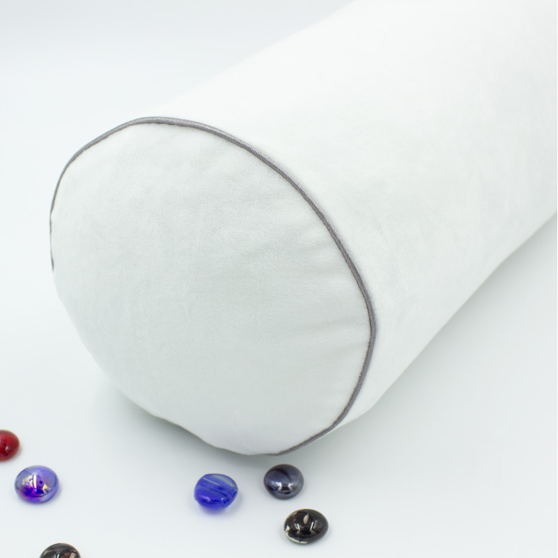 Подушка-валик №8391 Velvet Line 28-0001 White BamBoo - 12