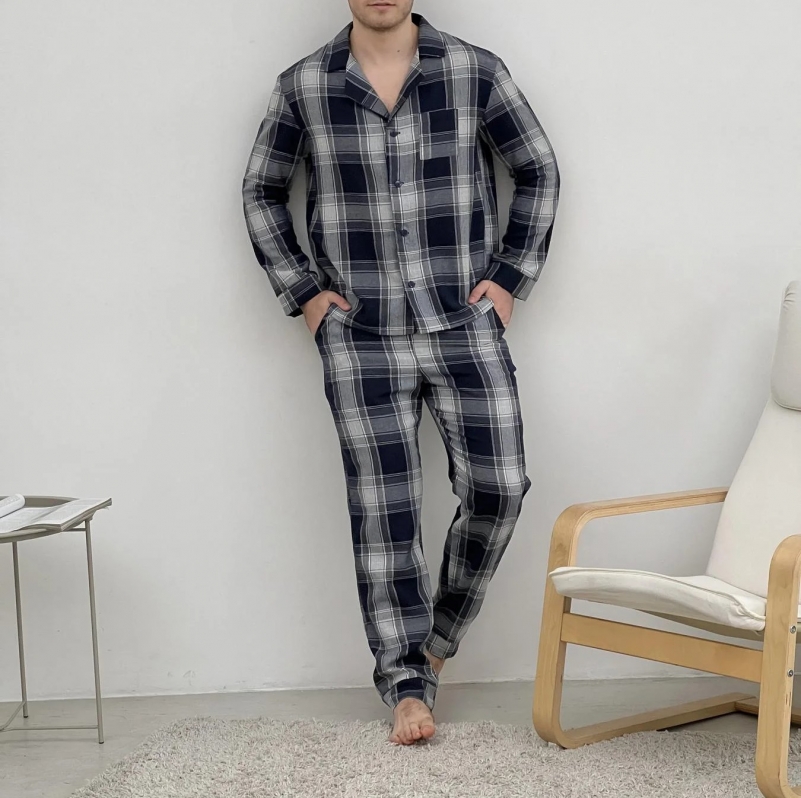 Пижама "Cozy Flannel" dark blue