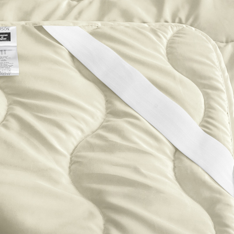 Наматрацник №1717 Eco Light Creamy (Wool) (звичайний з гумкою по кутах) - 5