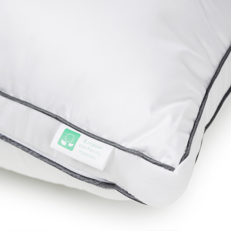 Подушка антиалергенна №568-5 "Luxury Exclusive" Eco-Soft мако-батист (м'яка) - 8