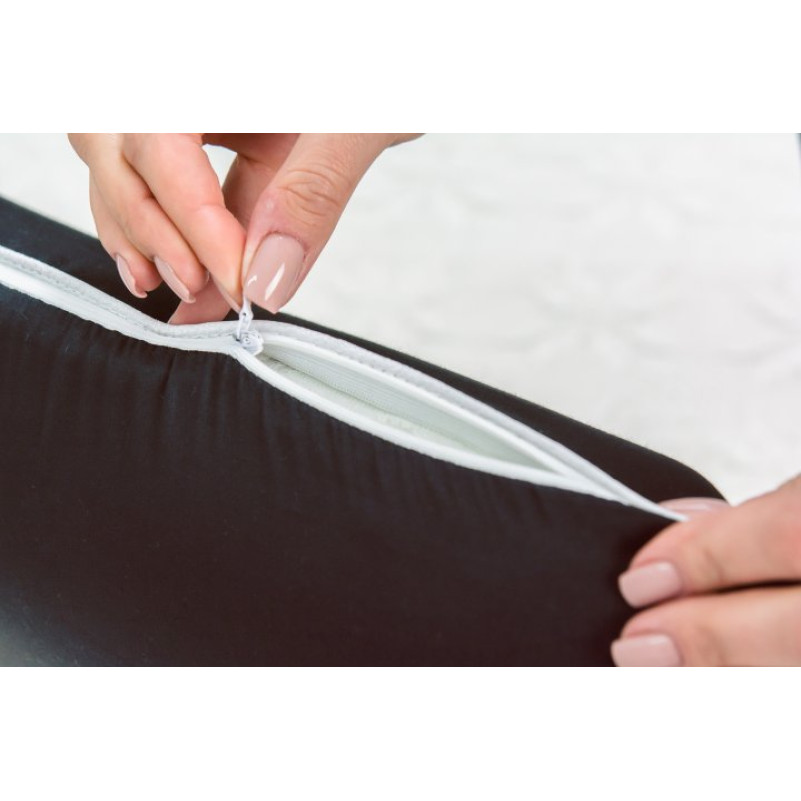 Подушка ортопедическая №7006 Elite Delicate satin Black Pearl 59*43*12 см - 2