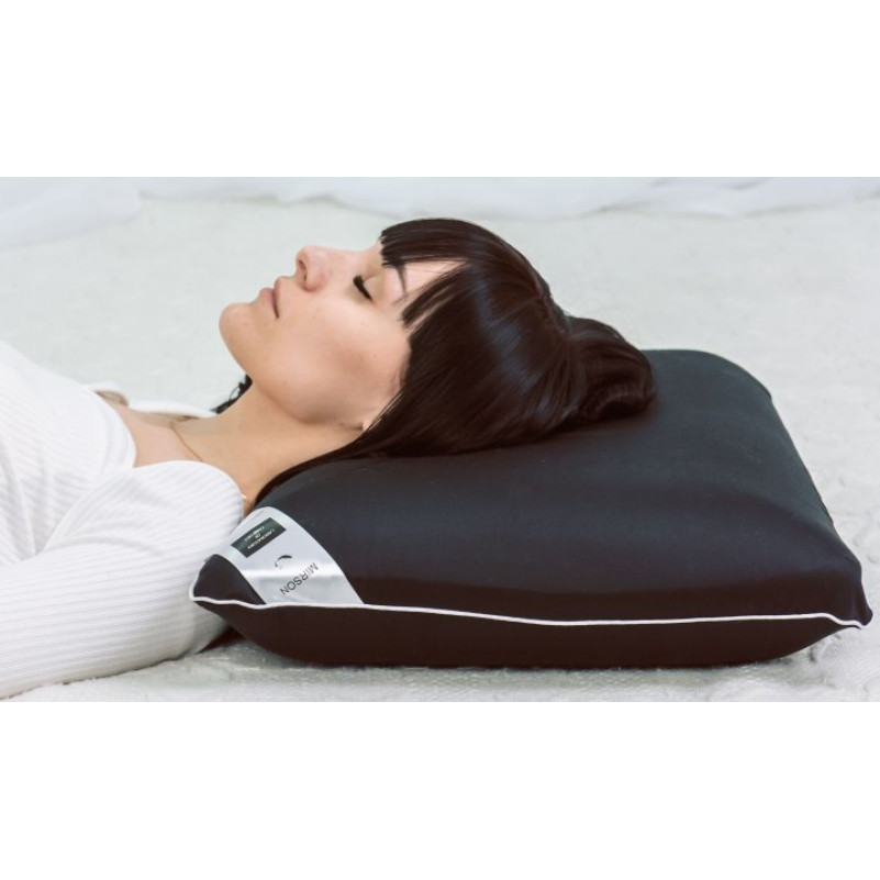 Подушка ортопедическая №7006 Elite Delicate satin Black Pearl 59*43*12 см - 3