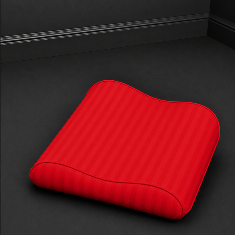 Наволочка №10027 Satin Stripe 30-0018 Red